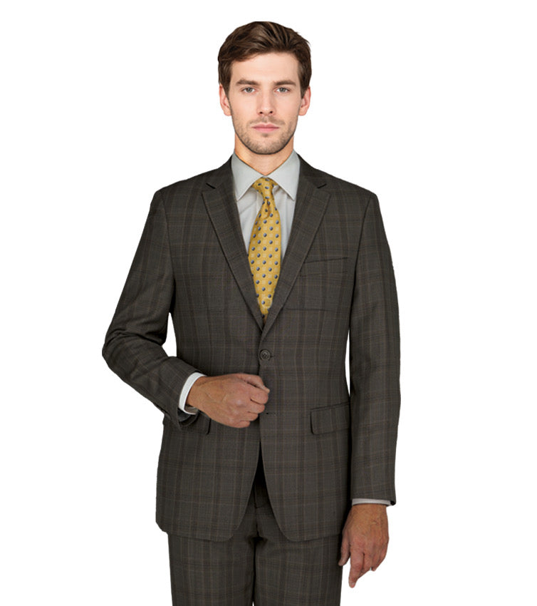 Mantoni - Gray Windowpane