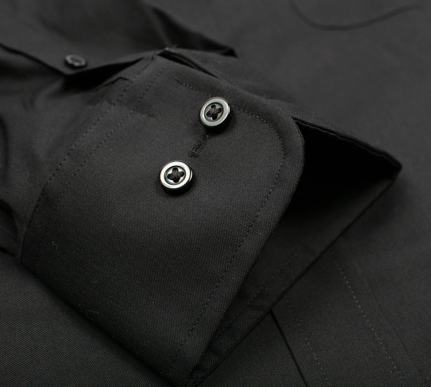 Black - Tailored Dress Shirt