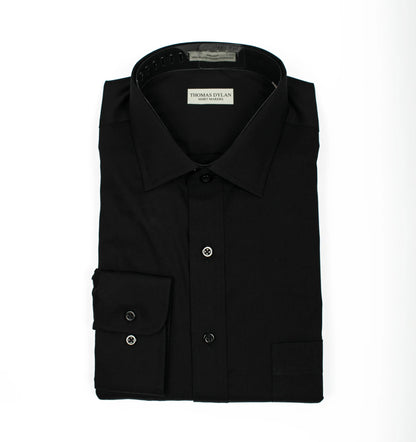 Black - Tailored Dress Shirt