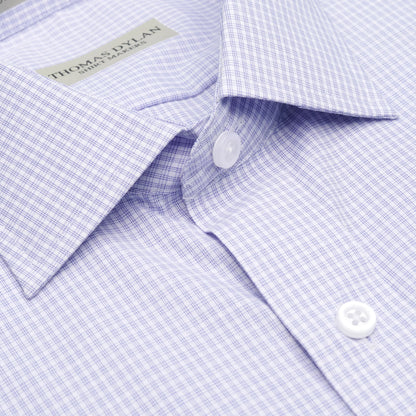 Violet Check - Tailored Dress Shirt