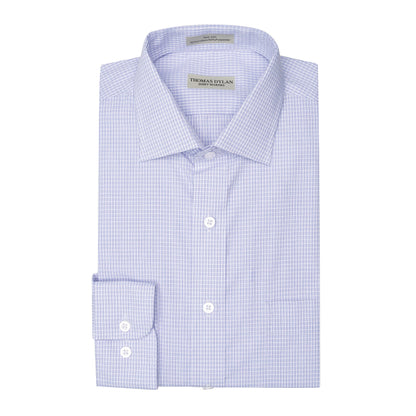 Violet Check - Tailored Dress Shirt