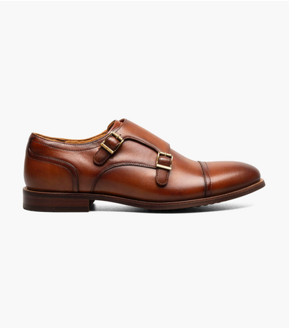 Florsheim Rucci Cap Toe Double Monk Strap - Dress Shoes