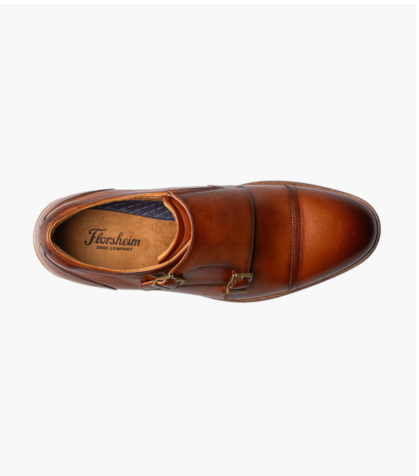 Florsheim Rucci Cap Toe Double Monk Strap - Dress Shoes