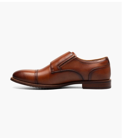 Florsheim Rucci Cap Toe Double Monk Strap - Dress Shoes